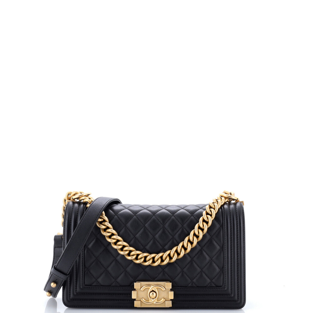Chanel Old Medium Boy Flap Bag